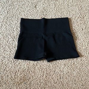 Black Biker Shorts